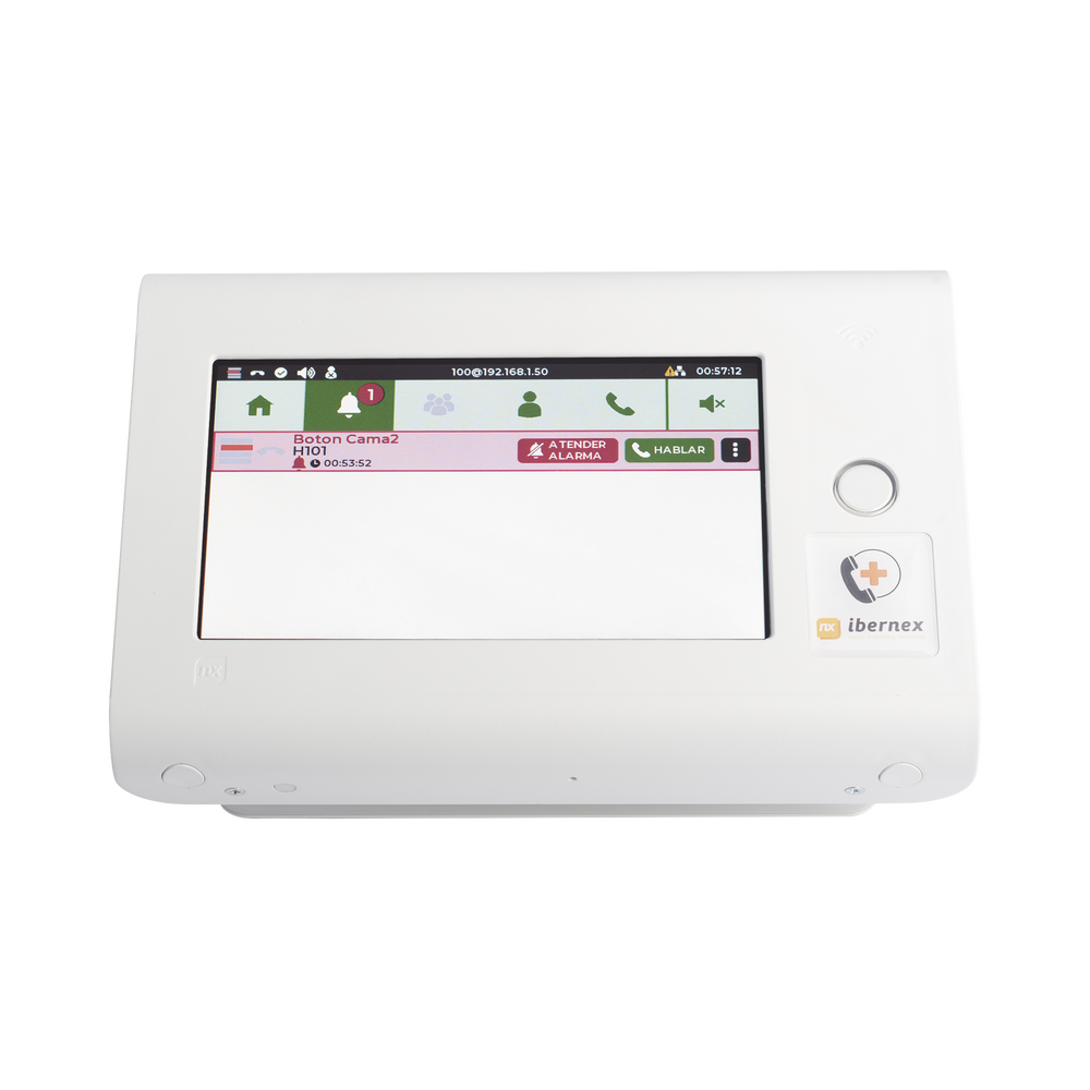 IBERNEX NX1075 — Consola IP de Control para Enfermería