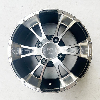 Rin para ATV 25X8-12 26 9-12 Pulgadas Neumáticos Bujes de Aluminio 12x6J Ruedas de Hoja Llantas