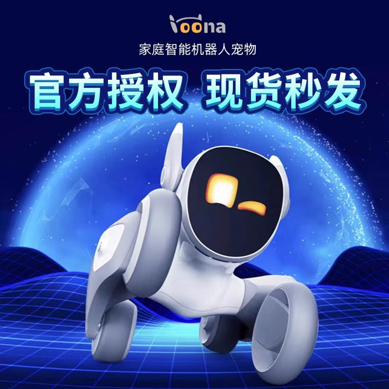 Loona perro robot inteligente AI, programable de alta tecnología, diálogo de voz, chatgpt - Ciaespinoza.com