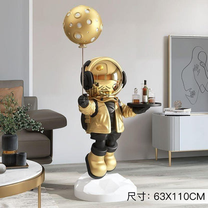 Estatua de astronauta, diferentes modelos de 80cm a 140cm - Ciaespinoza.com