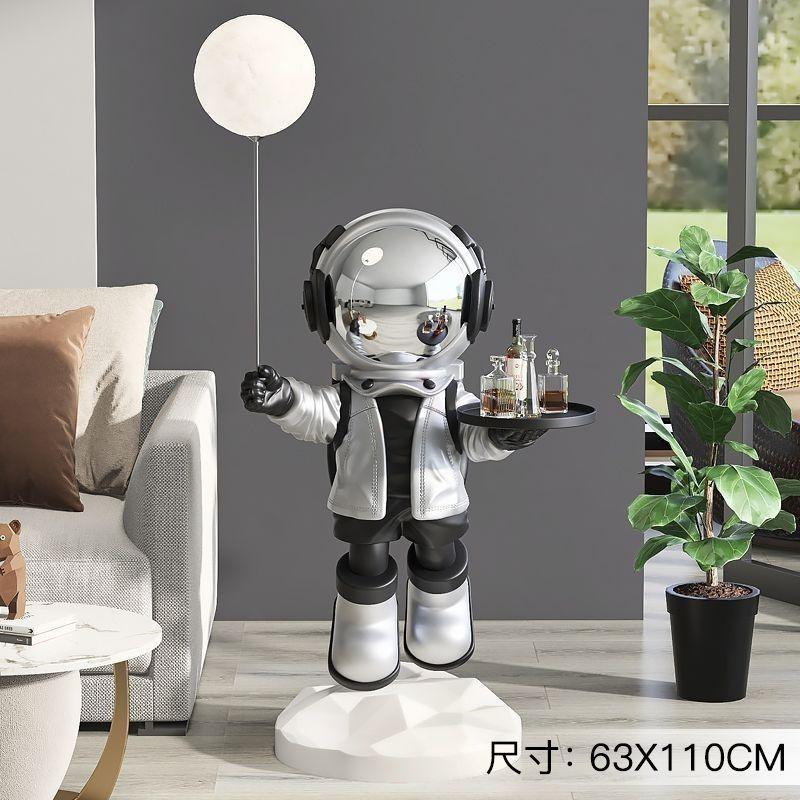 Estatua de astronauta, diferentes modelos de 80cm a 140cm - Ciaespinoza.com