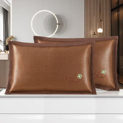 Fundas de almohada estera de verano funda de almohada de ratán de hielo funda de almohada bordada de ratán