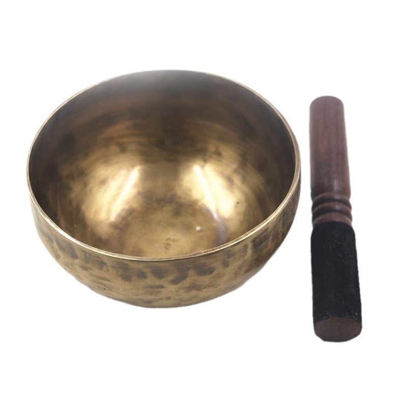 Cuenco tibetano Nepal latón de Budda hecho a mano SPA fisioterapia para terapia de sonido para yoga