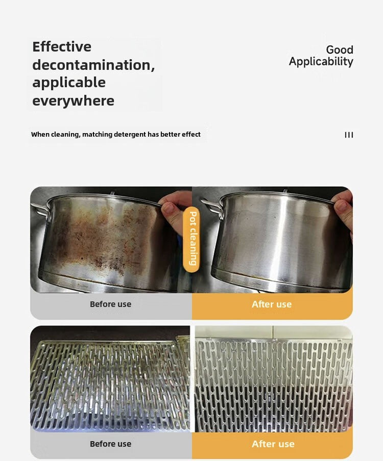 Paños de limpieza de fibra de acero inoxidable Antiadherente premium, trapos de cocina metalico multiusos