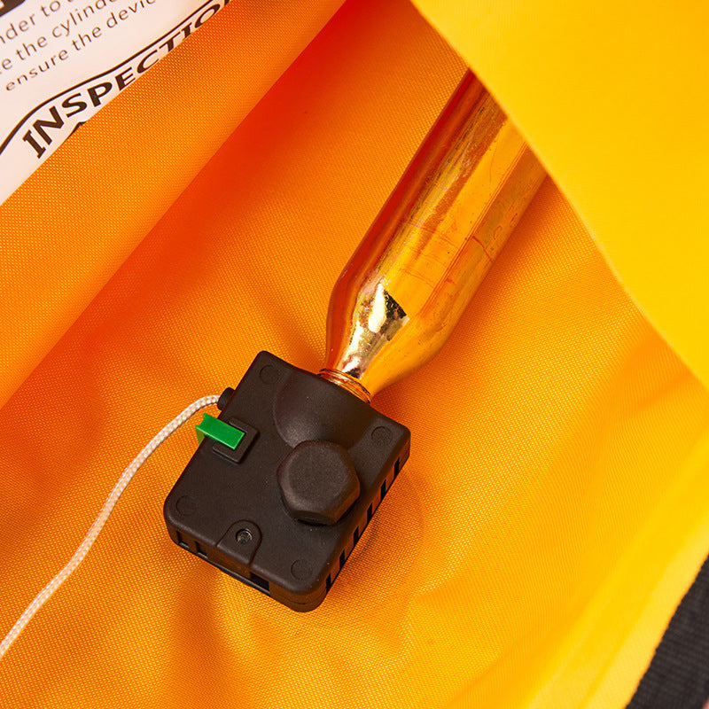 Chaleco Salvavavidas Inflable Automático para Adultos (CO₂ 33g) | Pesca, Lancha y Navegación | Alta Flotabilidad