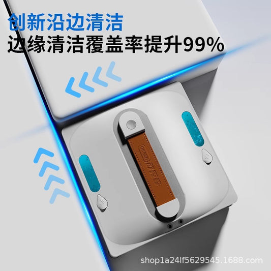 Robot Limpiador de Ventanas Oksen Automático con Control Remoto y Rociador de Agua Bidireccional – Ideal para Hogar y Edificios de Gran Altura