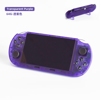 Consola de videojuegos transfronteriza SF3000HD portátil de alta definición con pantalla horizontal de 4,5 pulgadas, consola arcade retro GBA de doble palanca