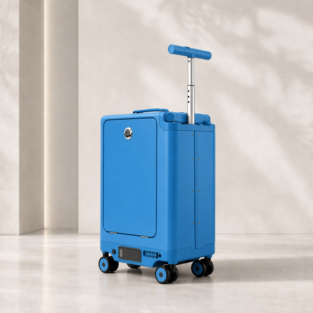 Maleta Electrica Inteligente 20” con Batería Removible Capacidad de 32.5 LT| Scooter de Viaje