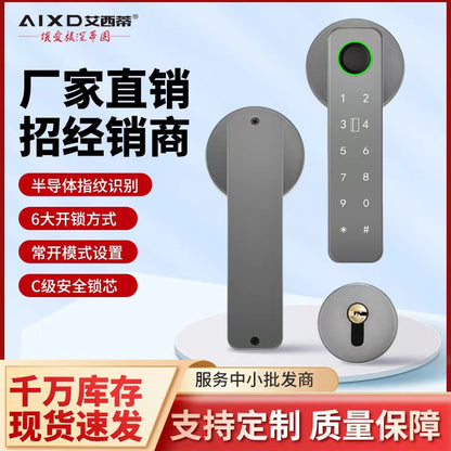 Cerradura inteligente Axiti para apartamento, hotel, habitación, con código, nfc, huellas dactilares, bluetooth