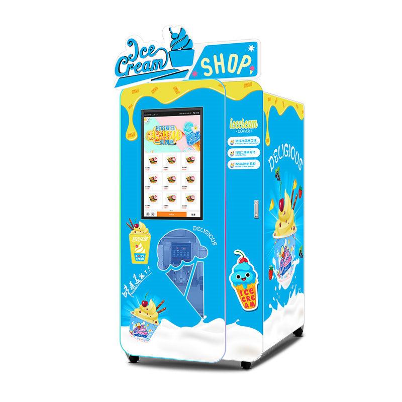 Maquina expendedora de helados, máquina expendedora inteligente de helados, diferentes sabores - Ciaespinoza.com