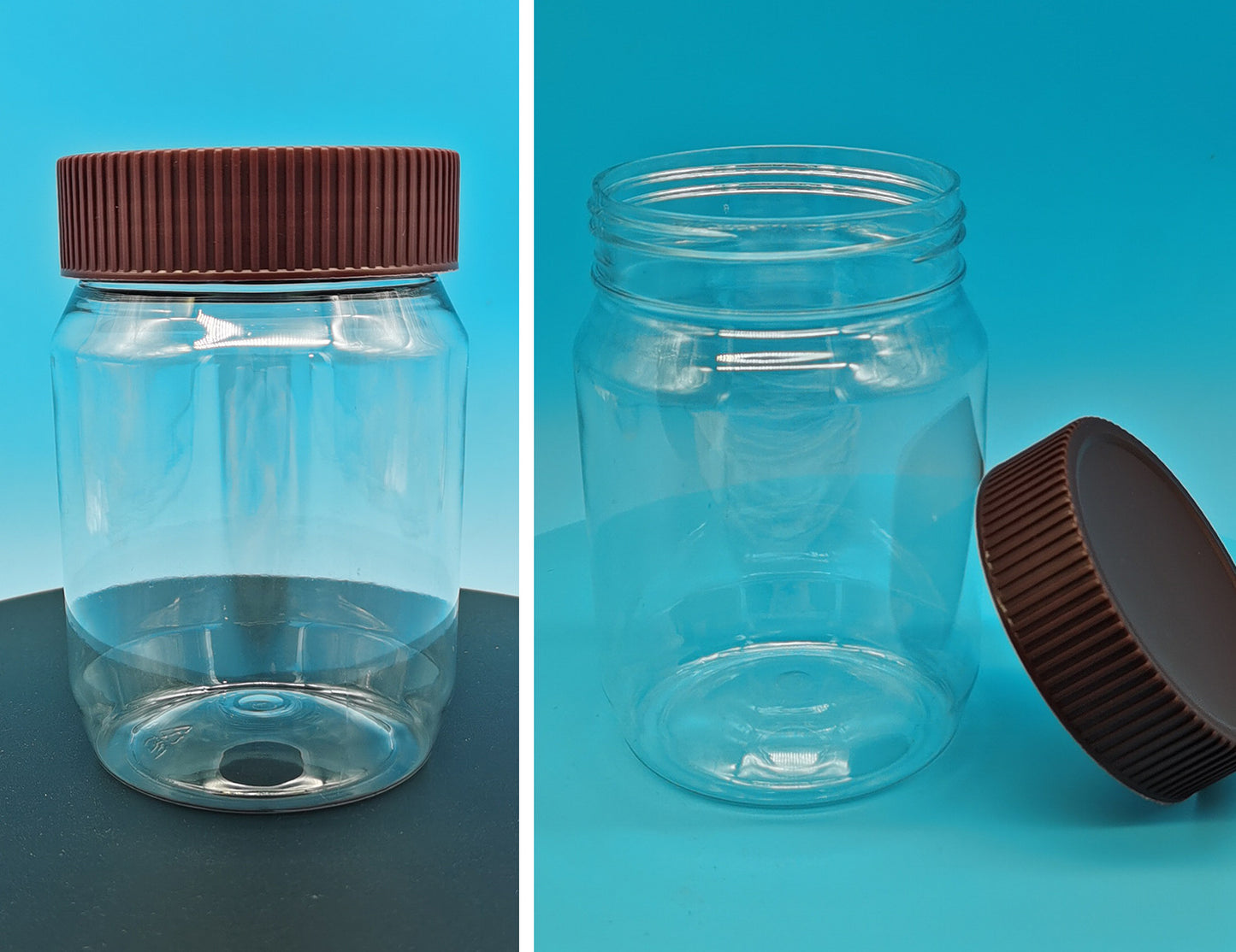 Bote de Plastico grado alimenticio, para Crema de Cacahuate, mantequilla de maní, cuajada de frijoles, frascos de pepinillos, salsa picante de miel, salsa de fideos dulces, frascos para salsas
