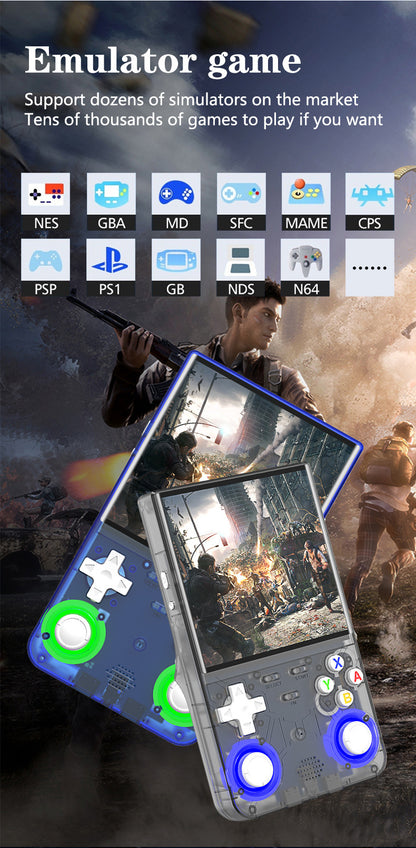 Consola Retro Portátil R36Ultra 720×720 WiFi, 10+ Emuladores, mas de 40,000 Juegos, 3000mAH