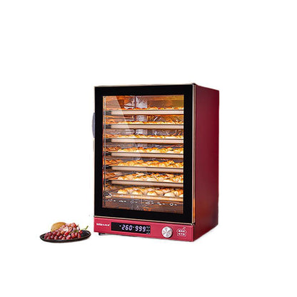 Horno eléctrico de convección 80L a 120L, multi bandeja, doble ventilador para panadería y repostería