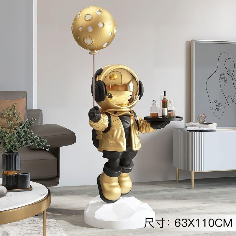 Estatua de astronauta, diferentes modelos de 80cm a 140cm - Ciaespinoza.com