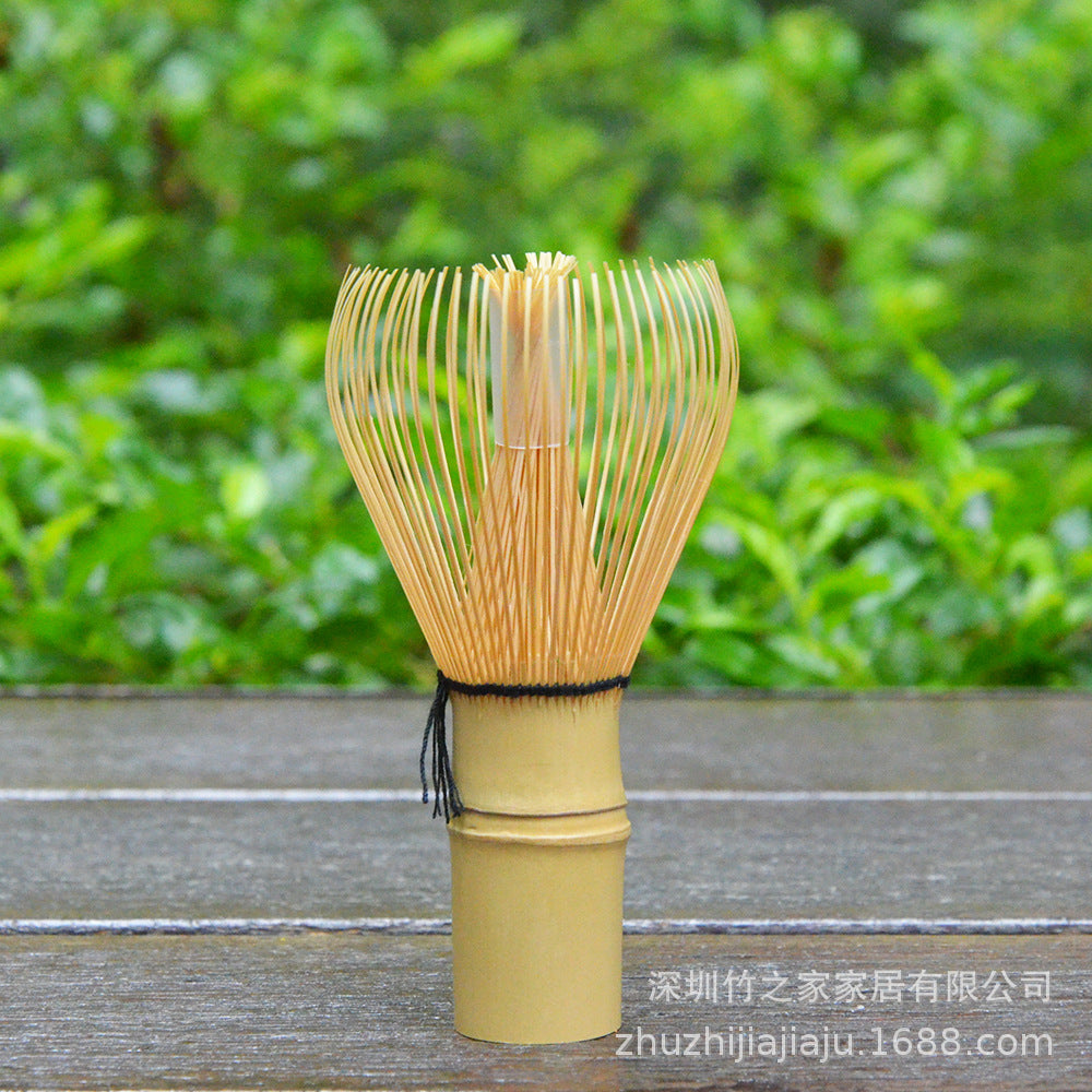 Kit Matcha Ceremonial Japonés: Batidor Chasen + Soporte + Cuchara + Pincel