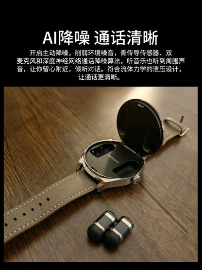 HUAWEI WATCH Buds 2-en-1: Smartwatch + Auriculares TWS con Cancelación de Ruido AI, Llamadas Bluetooth y SpO₂