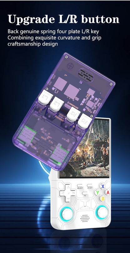 Consola Retro Portátil R36Ultra 720×720 WiFi, 10+ Emuladores, mas de 40,000 Juegos, 3000mAH