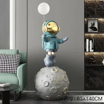 Estatua de astronauta, diferentes modelos de 80cm a 140cm - Ciaespinoza.com