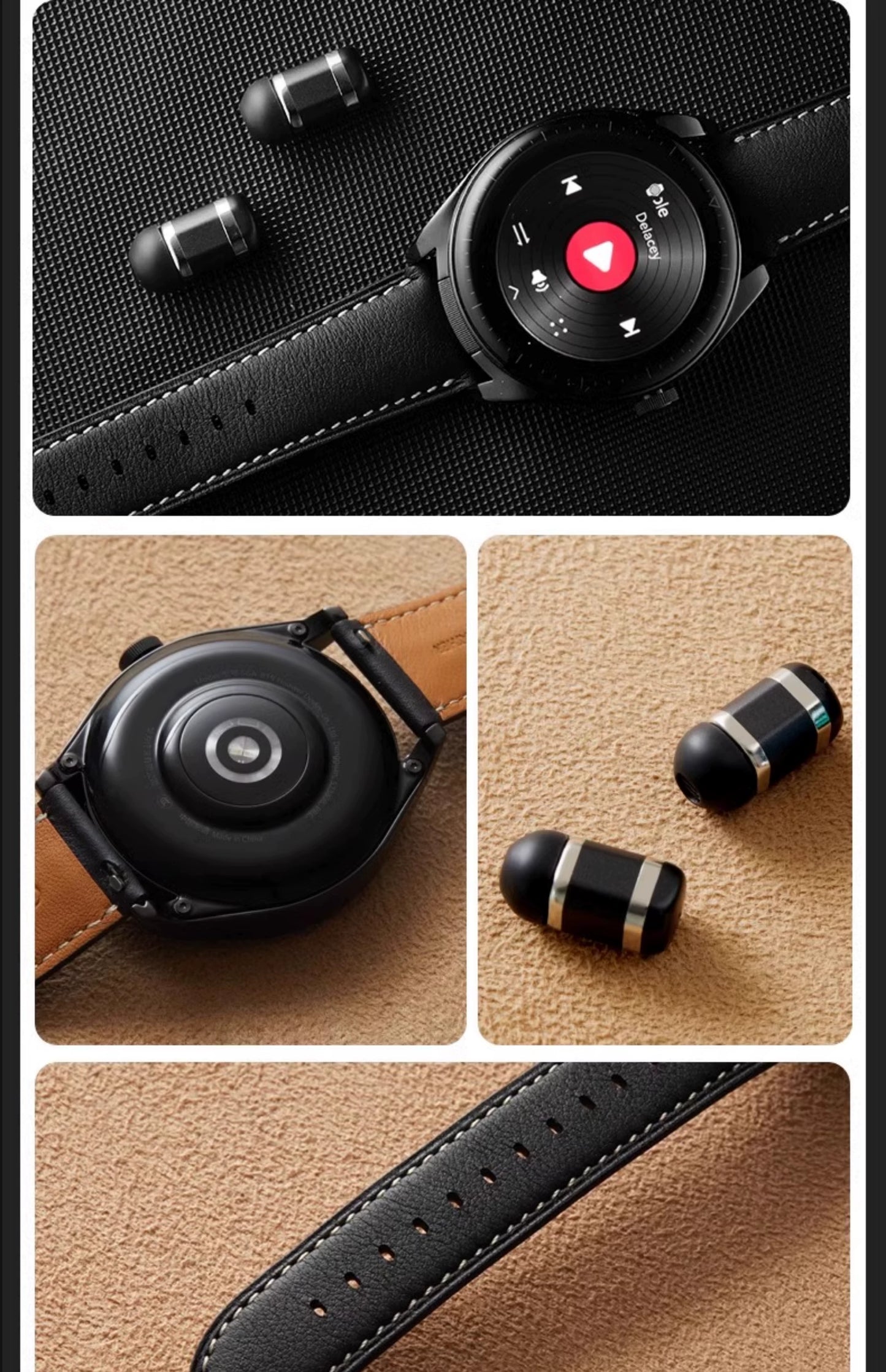 HUAWEI WATCH Buds 2-en-1: Smartwatch + Auriculares TWS con Cancelación de Ruido AI, Llamadas Bluetooth y SpO₂