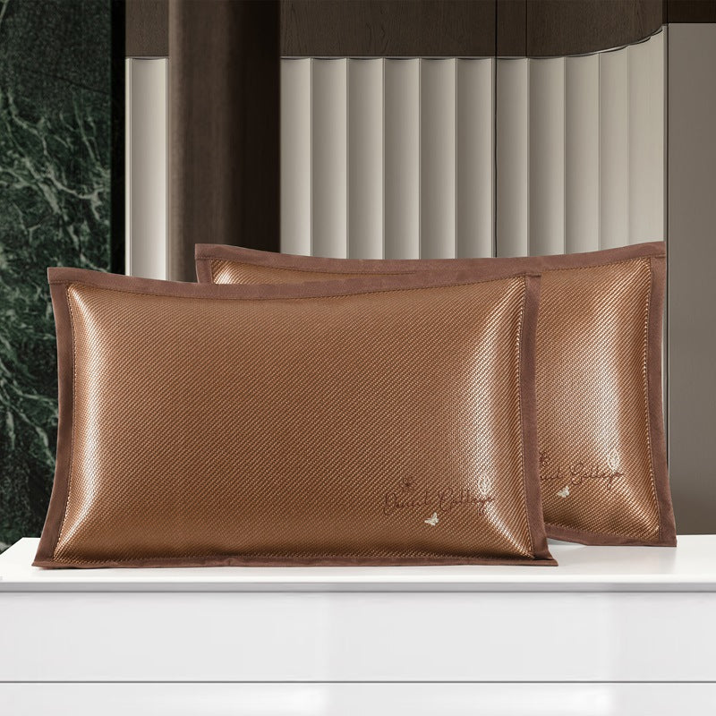 Fundas de almohada estera de verano funda de almohada de ratán de hielo funda de almohada bordada de ratán