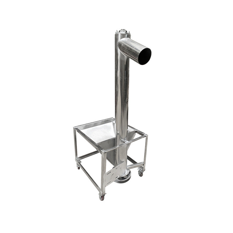 Alimentador de tornillo de acero inoxidable, transportador de tornillo de plástico granulado, elevador vertical, alimentador automático de tornillo sinfín