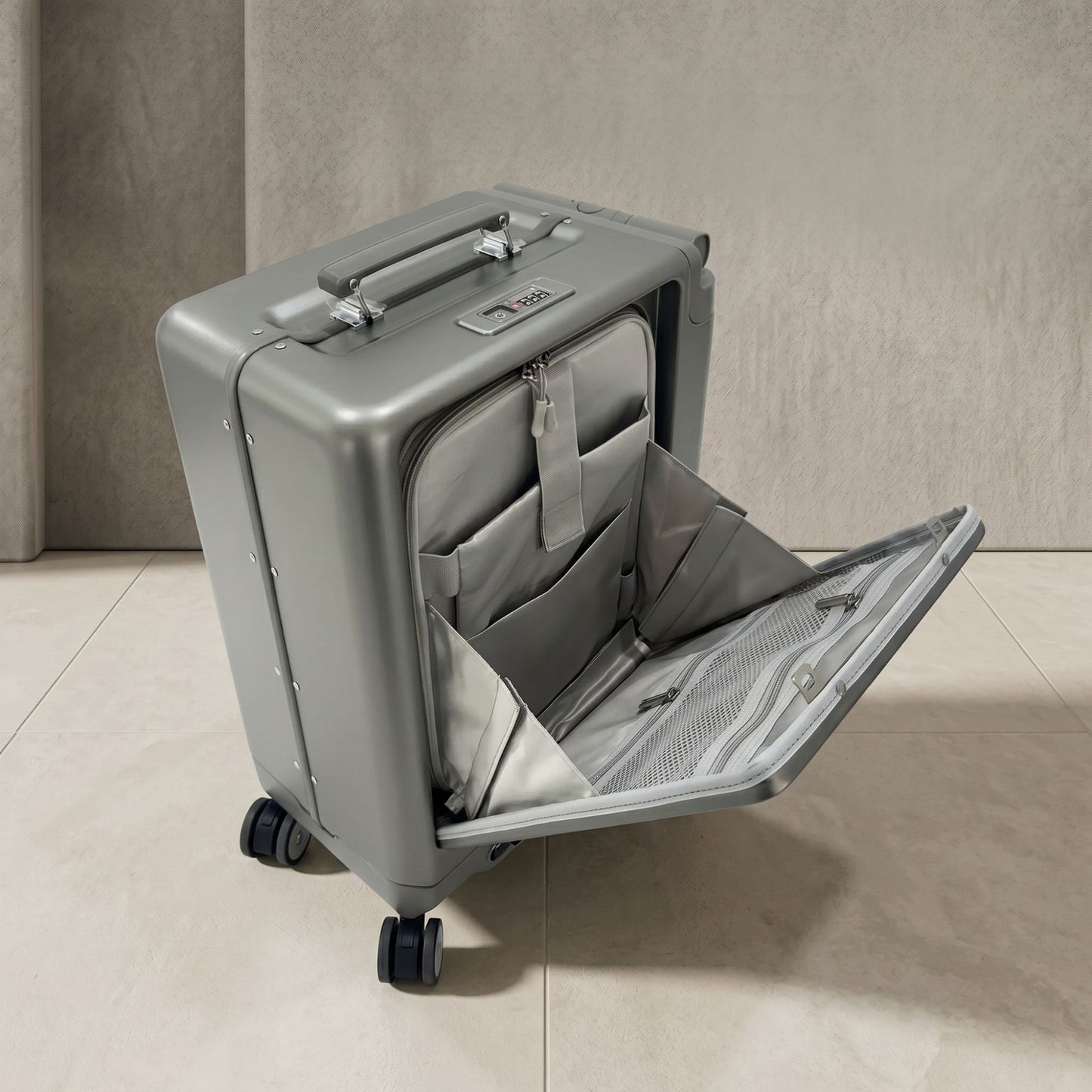 Maleta Electrica Inteligente 20” con Batería Removible Capacidad de 32.5 LT| Scooter de Viaje