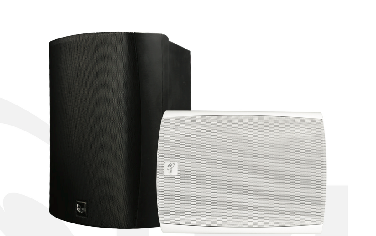 Altavoz de 2 vías | exteriores | 70V / 100V | woofer de 6.5 in | negro