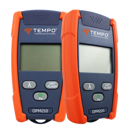 Medidor de Alta Potencia (Micro OPM) para Fibra Óptica con Localizador Visual de Fallos (VFL), Entrada Universal de 2.5 mm (para Conectores SC, ST y