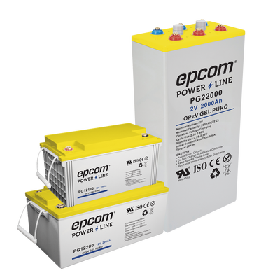 Batería GEL Ciclo Profundo / 12 Vcc / 120 Ah / Aplicaciones Fotovoltaicas y de Respaldo