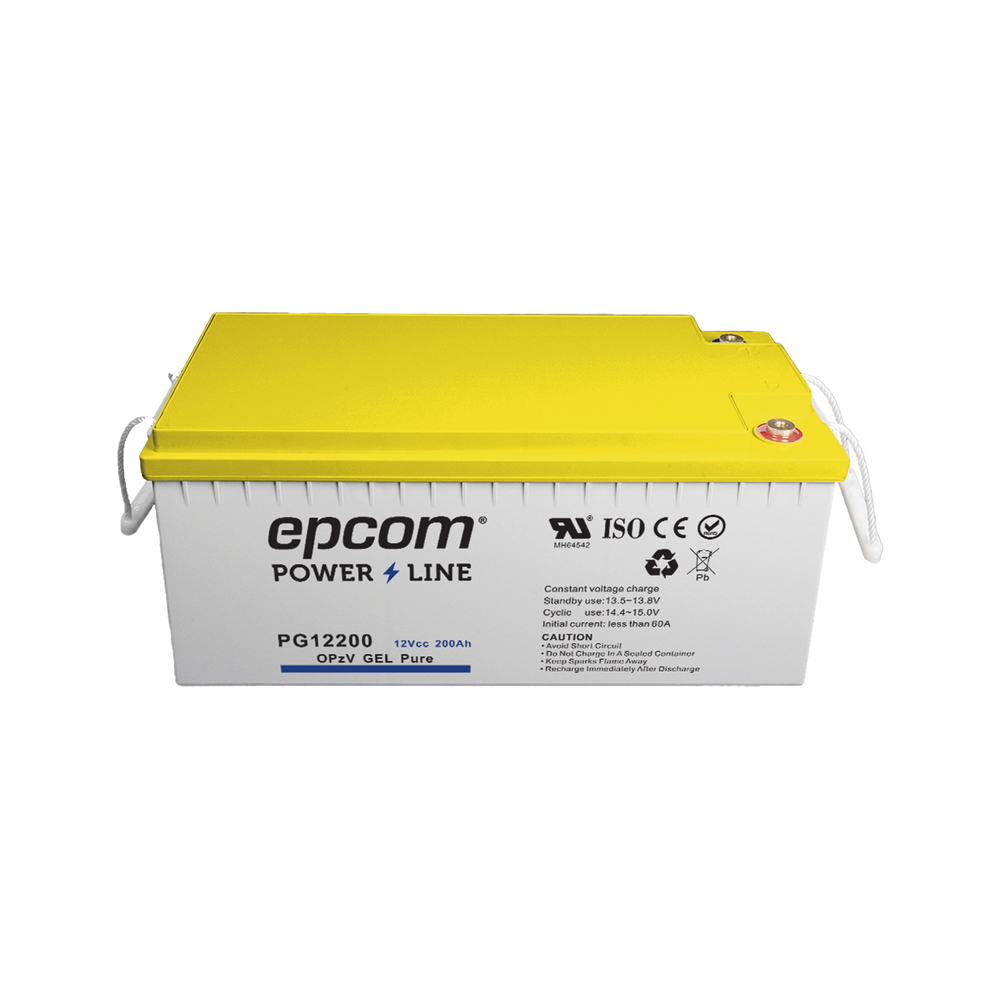 Batería GEL Ciclo Profundo / 12 Vcc / 120 Ah / Aplicaciones Fotovoltaicas y de Respaldo