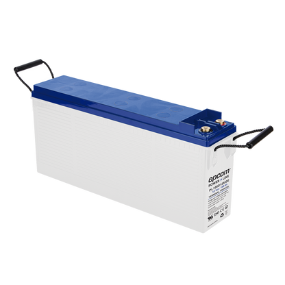 Batería AGM-VRLA Ciclo Profundo / 12 Vcc / 100 Ah (10 h) / Terminal M8 / Carcasa Ignífuga UL94-V0 / Baja Autodescarga / 1620 A Cortocircuito