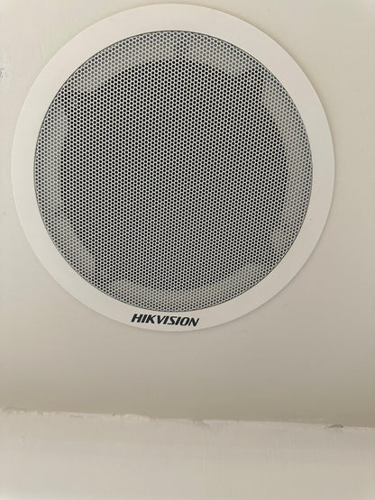 Bocina (Altavoz IP ) Con Bluetooth | Tipo Colgante | No requiere amplificador | PoE | Entrada de alarma |Tweeter 1.0-inch | Woofer 6.5-inch | Voceo