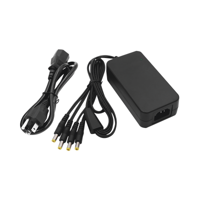 Kit TurboHD / DVR 8 Canales 1080p Lite / 8 Cámaras turret 1080p metalicas / 8 cables de 20 metros / 2 fuentes de 4 canales