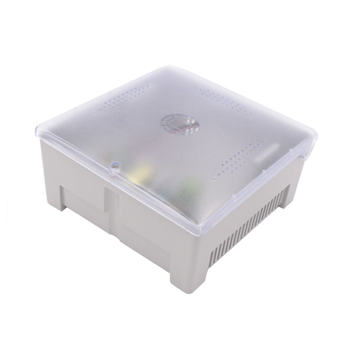 Fuente de Poder con Gabinete de 4 Salidas de 11 - 15 Vcc / 5 Amper / Soporta Batería de Respaldo / Voltaje de Entrada: 96 - 264 Vca / Soporta