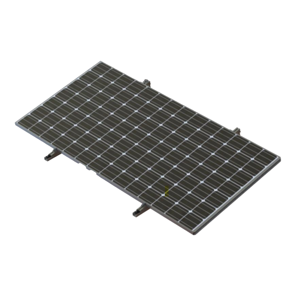 Montaje Para Piso de Concreto Para un Modulo Fotovoltaico de 450 a 660W