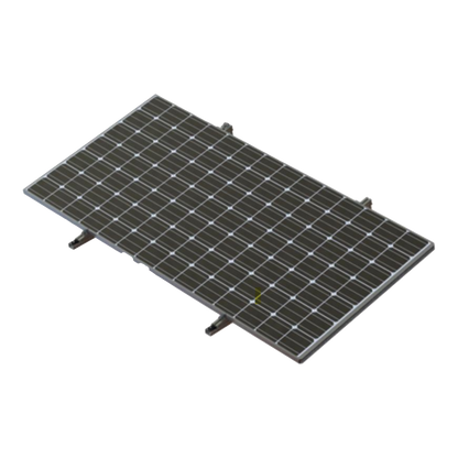 Montaje Para Piso de Concreto Para un Modulo Fotovoltaico de 450 a 660W