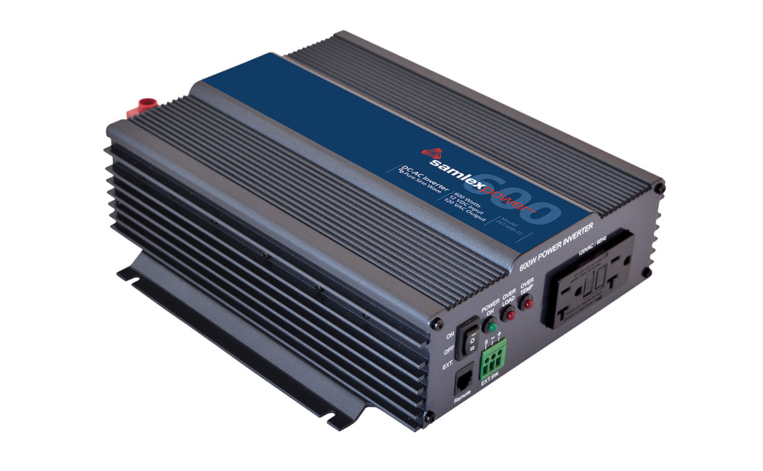 Inversor de Corriente (CD-CA) 600W Onda Sinusoidal Pura, Ent:12 Vcc, Sal: 120 Vca 60 Hz