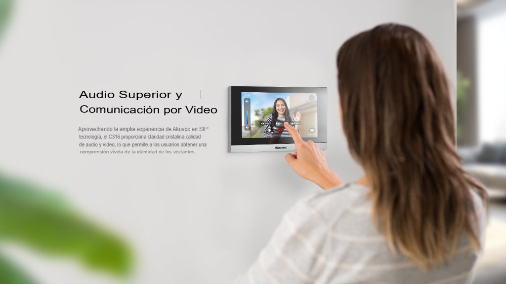 Monitor ANDROID / Soporta APP Android / Pantalla Touch Screen LCD 7" / WiFi / Punto WIFI / Bluetooth / PoE / SIP / 8 Entradas de Alarma / 1 Salida de