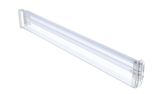 Riel de Pástico para Etiqueta de Tinta Electrónica / AccessPRO / Compatible con 1.54" - 2.13" - 2.36" - 2.9" / 1 Metro