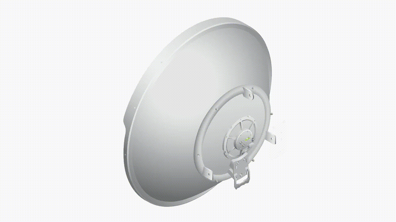 Antena Direccional RocketDish airMAX AC, ideal para enlaces Punto a Punto (PtP), frecuencia 5 GHz (5.1 - 5.8 GHz) de 31 dBi