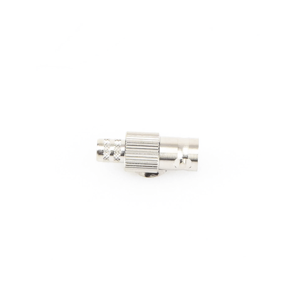 Conector BNC Hembra de 75 Ohm, Anillo Plegable para Cable RG-6/U, Níquel/ Oro/ Teflón
