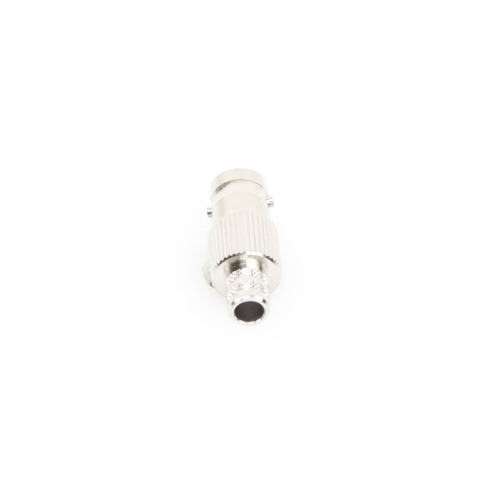 Conector BNC Hembra de 75 Ohm, Anillo Plegable para Cable RG-6/U, Níquel/ Oro/ Teflón