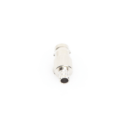 Conector BNC Hembra de 75 Ohm, Anillo Plegable para Cable RG-6/U, Níquel/ Oro/ Teflón