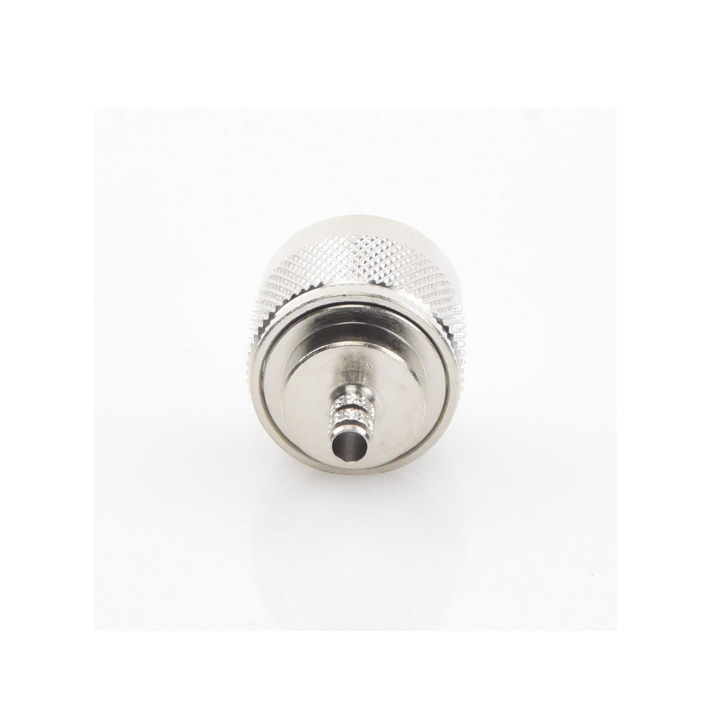 Conector N Macho Coaxial de Anillo Plegable para Cable RG-142/U, Niquel/ Oro/ Teflón