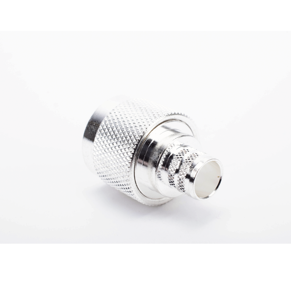 Conector N Macho de Anillo Plegable en Cables con Conductor Central AWG-11 ó 13 tipo RG-8/U (BELDEN 8237), RG213/U (8267), RG214 (8268)