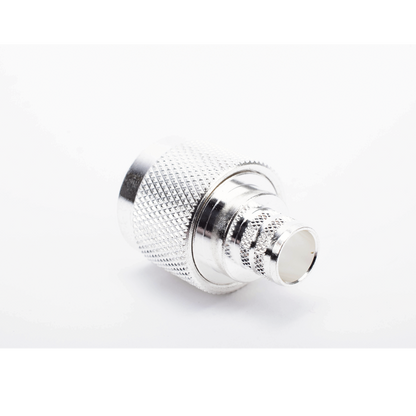 Conector N Macho de Anillo Plegable en Cables con Conductor Central AWG-11 ó 13 tipo RG-8/U (BELDEN 8237), RG213/U (8267), RG214 (8268)