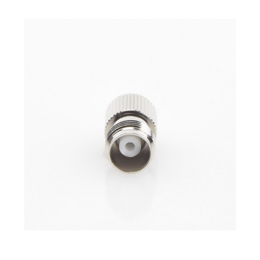 Conector TNC Hembra de Anillo Plegable para Cables RG-58/U, RG-142/U, Niquel /Oro /Delrin
