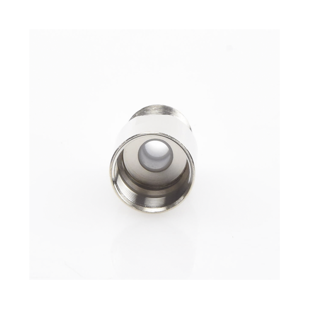 Conector UHF Hembra (SO-239) en Línea de Rosca para RG-8/U, 9913, LMR-400, Níquel/ Plata/ Teflón