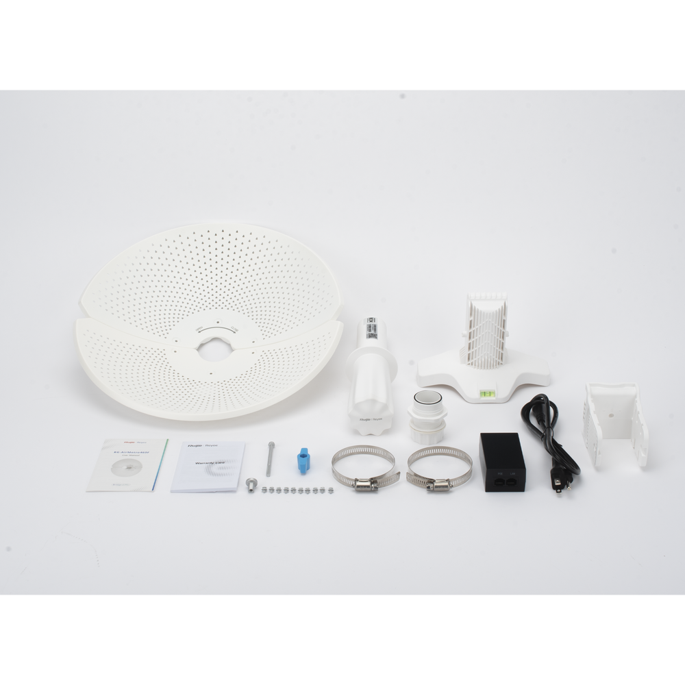 Radio Integrado 23 dBi Puerto 10/100, Modo AP/CPE en PtP o CPE en Multipunto, Hasta 867 Mbps, Botón de Auto-Emparejamiento para distribuciones de