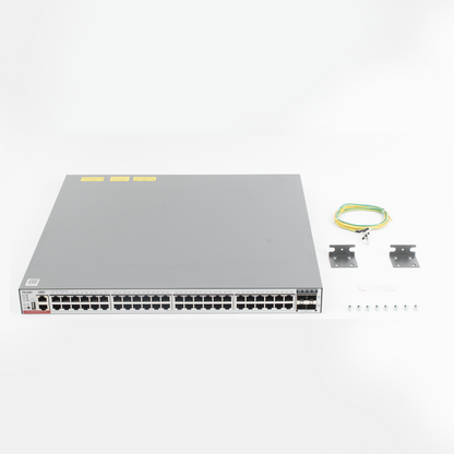RG-CS83-48GT4XS-PD Switch Administrable Capa 3 PoE con 48 puertos Gigabit 802.3af/at + 4 SFP+ para fibra 10Gb, hasta 1,480 watts, gestión gratuita